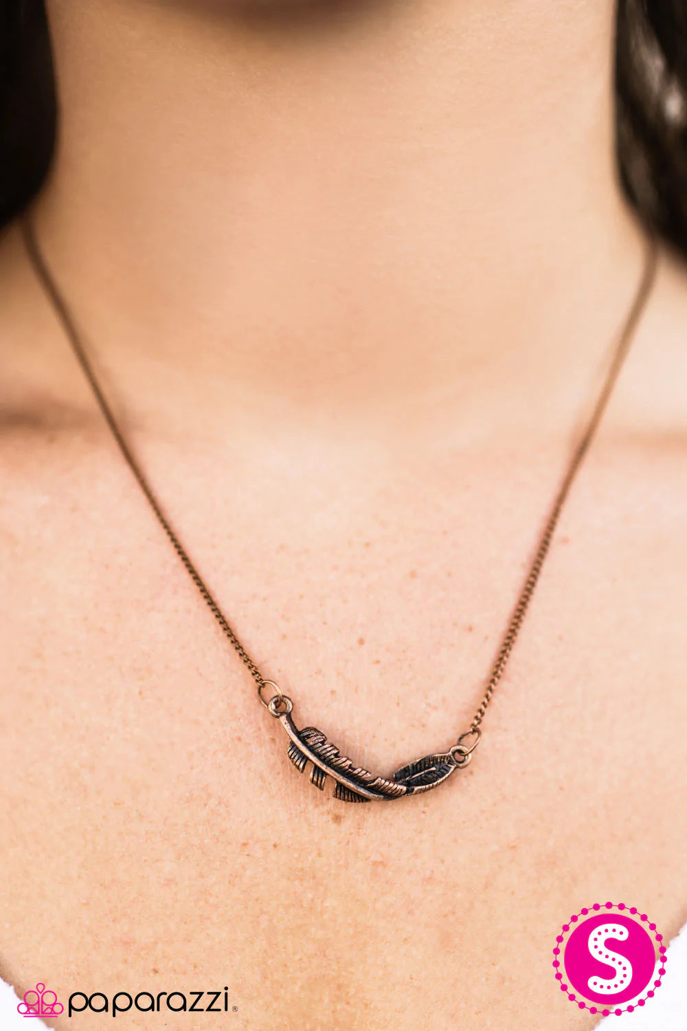 Paparazzi Necklace ~ Sky Sailing - Copper