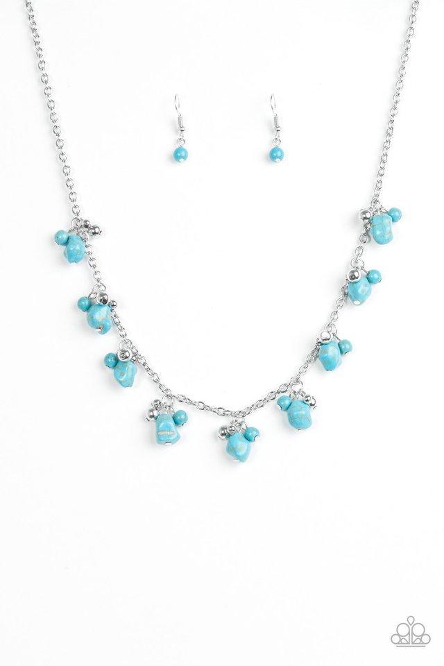 Paparazzi Necklace - Rocky Mountain Magnificence - Blue