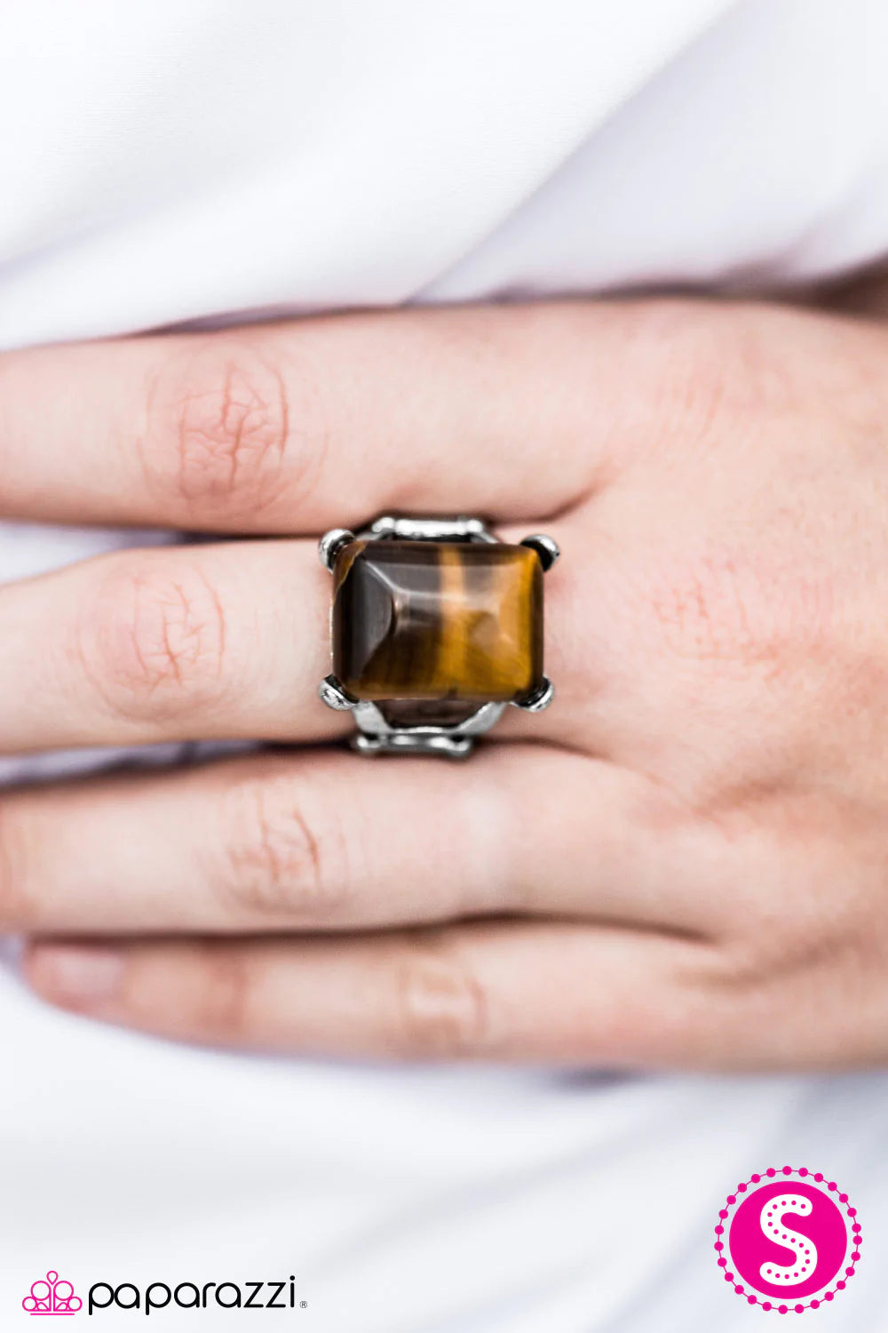 Paparazzi Ring ~ Tiger Tango - Brown