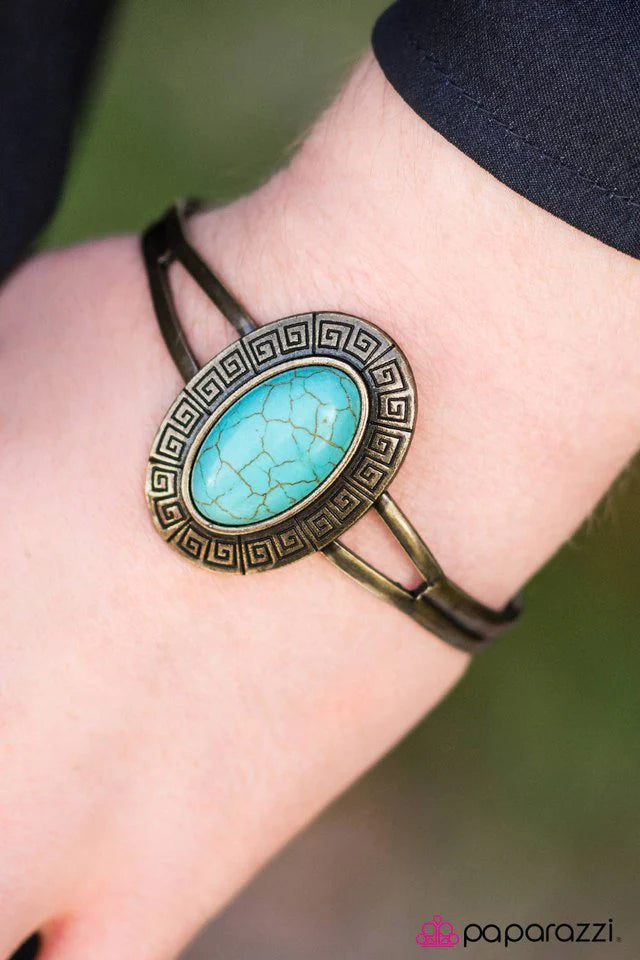 Pulsera Paparazzi ~ Musa Maya - Azul