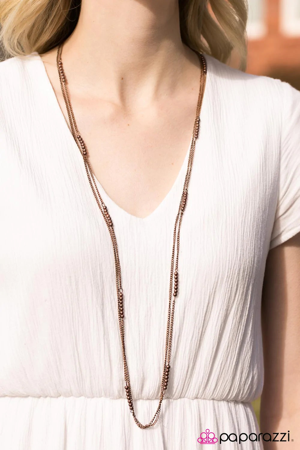 Paparazzi Necklace ~ Metal Musings - Copper