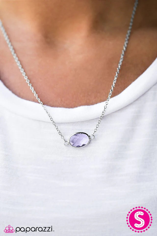 Paparazzi Necklace ~ One In A Million - Purple