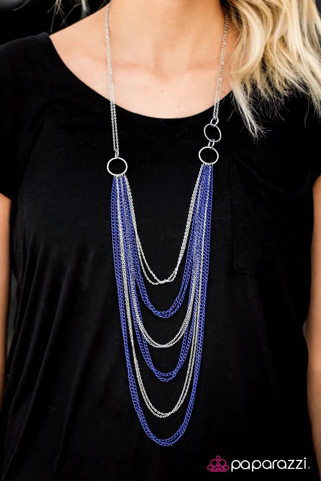 Asymmetrical Top With Necklace