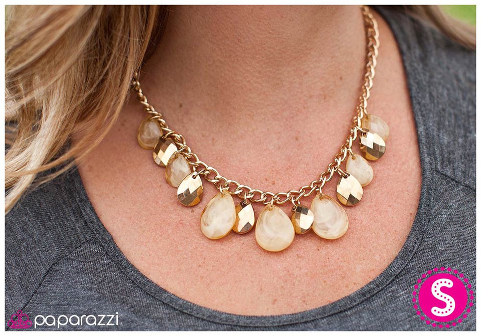 Collar Paparazzi ~ Misted With a Chance of Gold - Amarillo