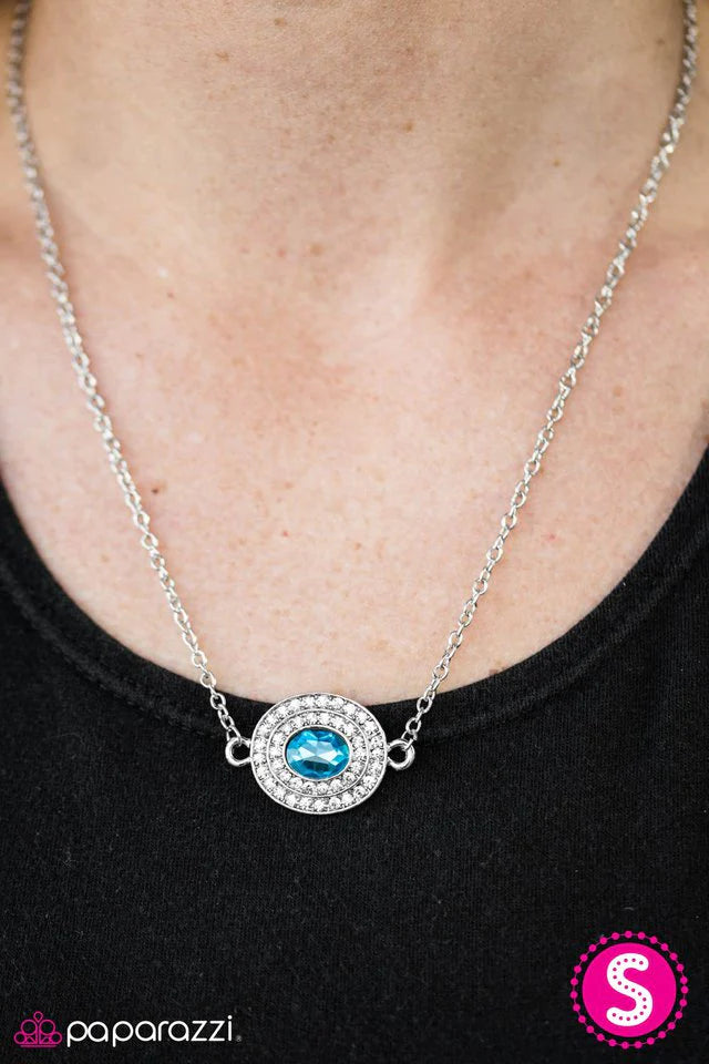 Collar Paparazzi ~ Toda la grandeza del mundo - Azul