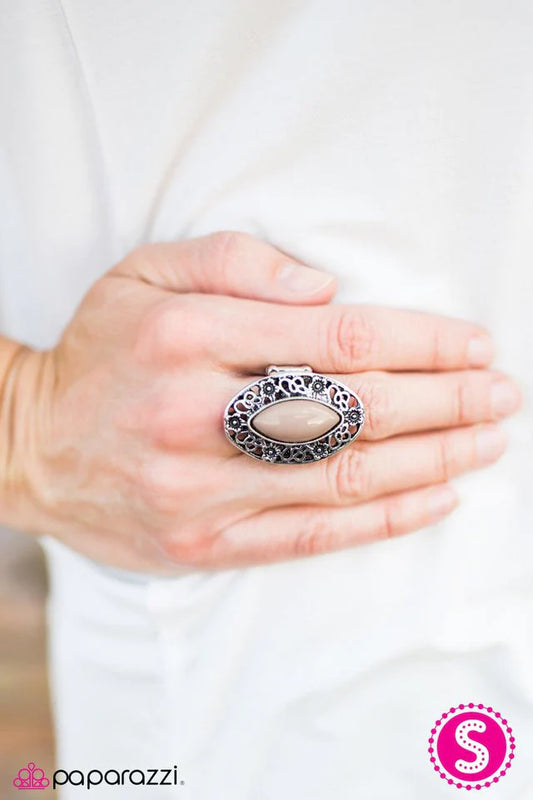 Paparazzi Ring ~ Once Upon A SPRINGTIME - Brown