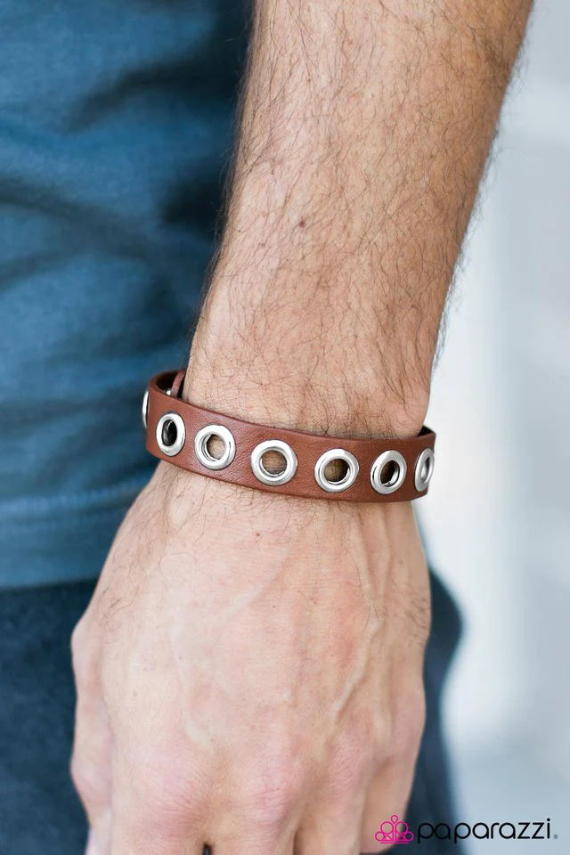 Paparazzi Bracelet ~ What A Ride! - Brown