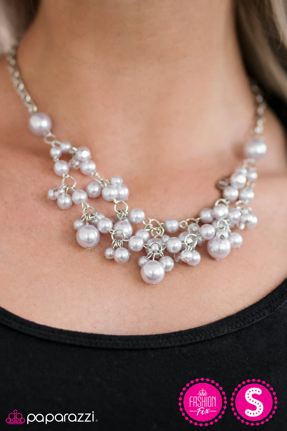 Paparazzi Necklace ~ I Can SEA Clearly Now - Silver