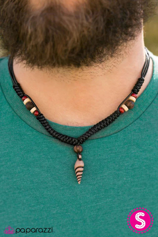 Collar Paparazzi ~ Cambia el rumbo - Negro