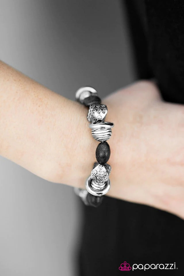 Paparazzi Bracelet ~ National Geographic - Black