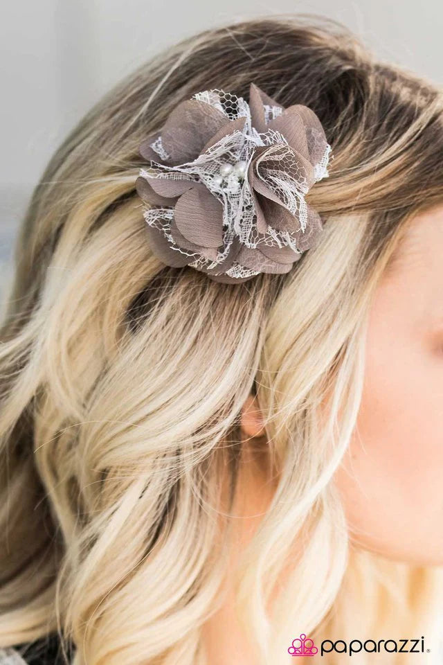 Paparazzi Hair Accessories ~ Chantilly Lace - Brown