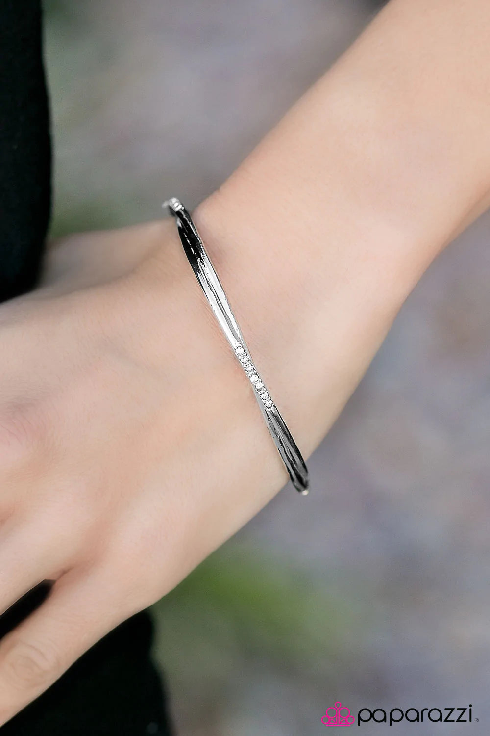 Paparazzi Bracelet ~ A Toast to Tiffany - White