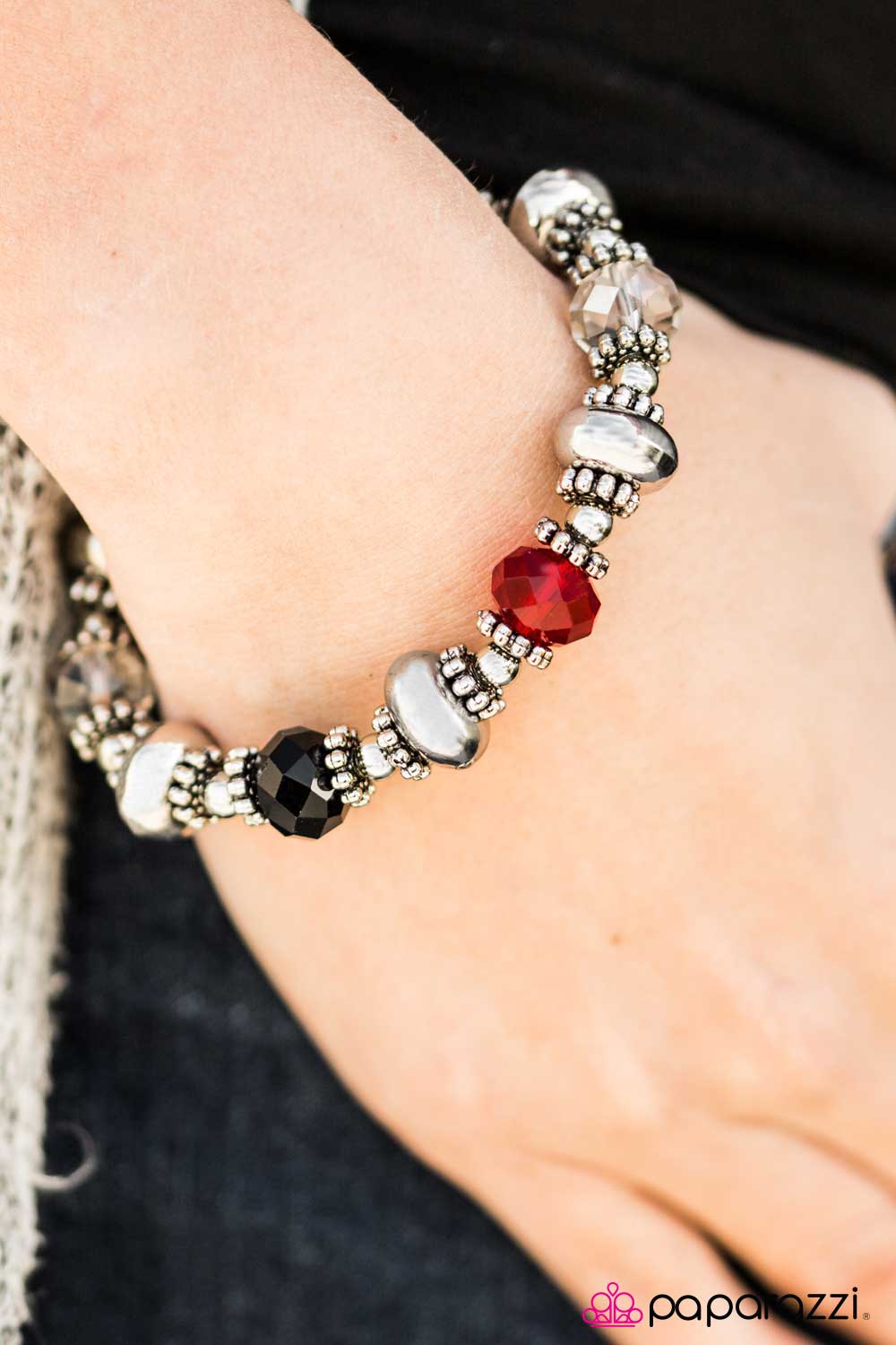 Paparazzi Bracelet ~ GLEAM Girl - Multi