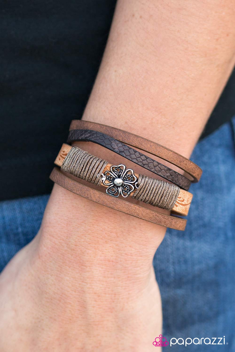 Paparazzi Bracelet ~ ISLE Be Right Back - Brown