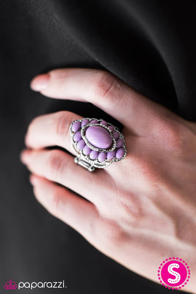Paparazzi Ring ~ Will You BEAD My Girl? - Purple