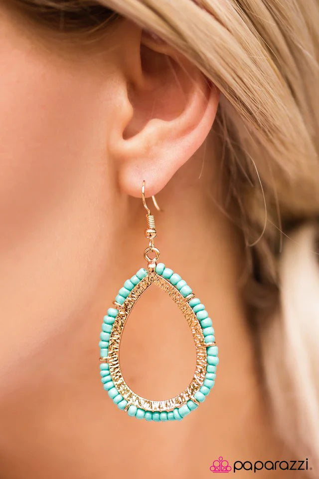 Pendiente Paparazzi ~ Paseo por el río - Azul