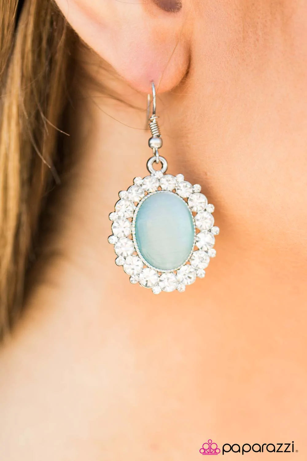 Paparazzi Earring ~ Wouldnt It Be ICE? - Blue