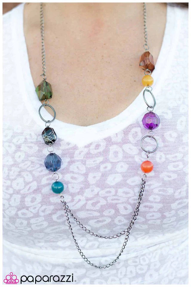 Paparazzi Necklace ~ Prismatic - Multi