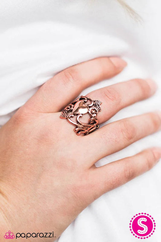 Paparazzi Ring ~ Never Too Old For Fairytales - Copper