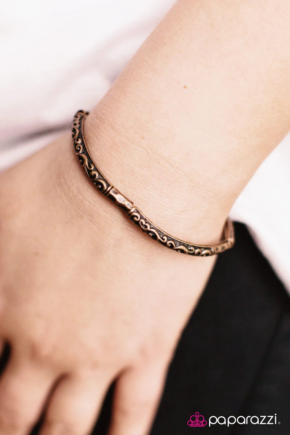 Paparazzi Bracelet ~ Caribbean Escape - Copper