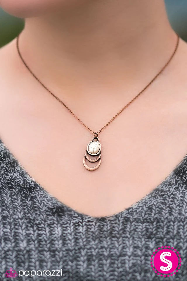 Paparazzi Necklace ~ Ground Zero - Copper