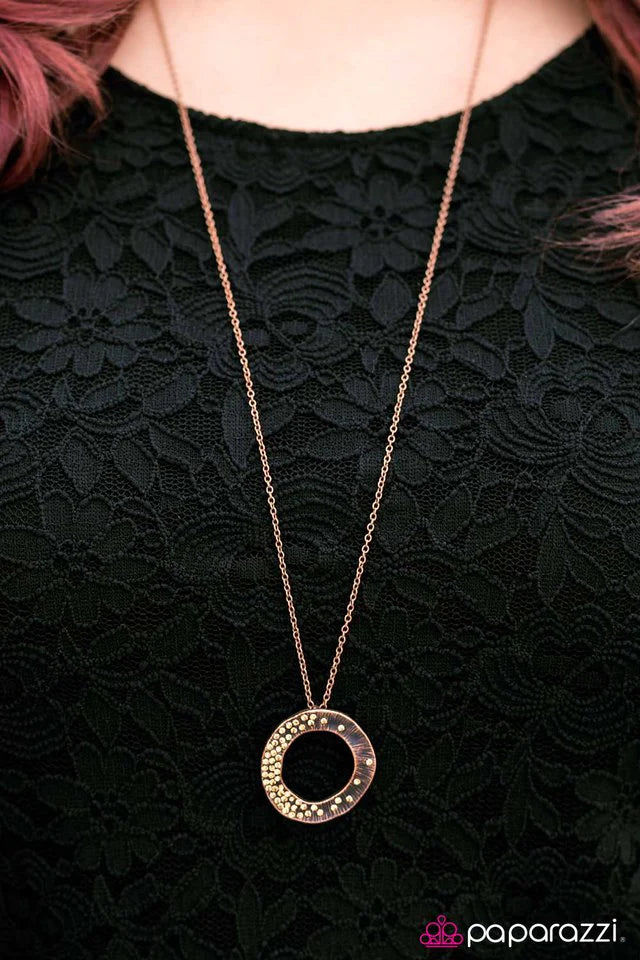 Collar Paparazzi ~ Después de que el STARDUST se haya asentado - Cobre