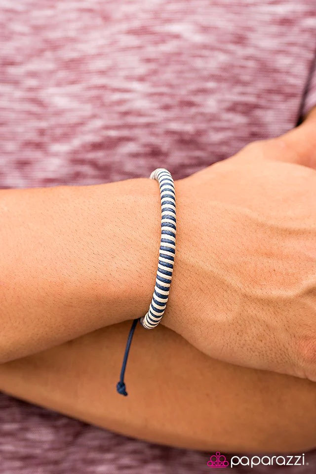 Pulsera Paparazzi ~ Surf Days - Azul