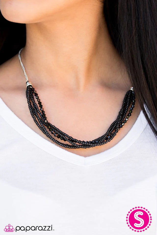 Collar Paparazzi ~ ¡Más vale que lo creas! - Negro