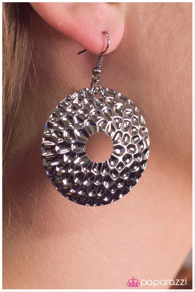 Pendiente Paparazzi ~ Dejando huella - Negro