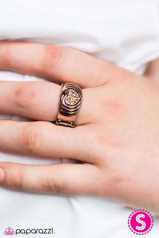 Paparazzi Ring ~ Let Your Heart Guide You - Copper