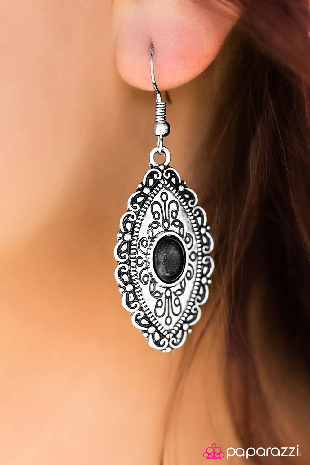 Pendiente Paparazzi ~ Trail Queen - Negro