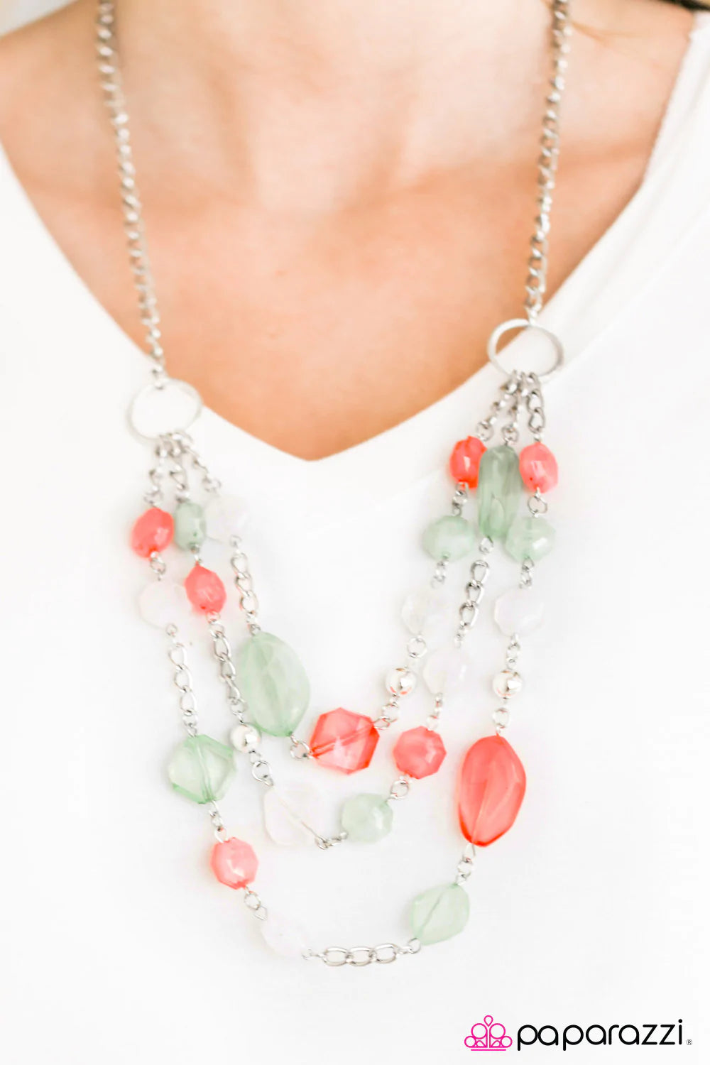 Paparazzi Necklace ~ Summer Sunsets - Multi