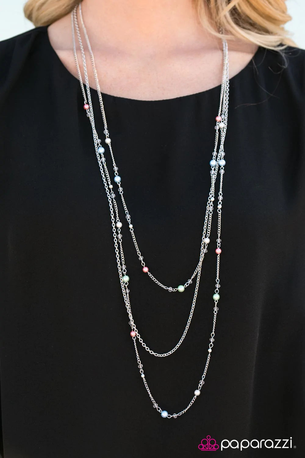 Paparazzi Necklace ~ Quite Summer-esque - Multi