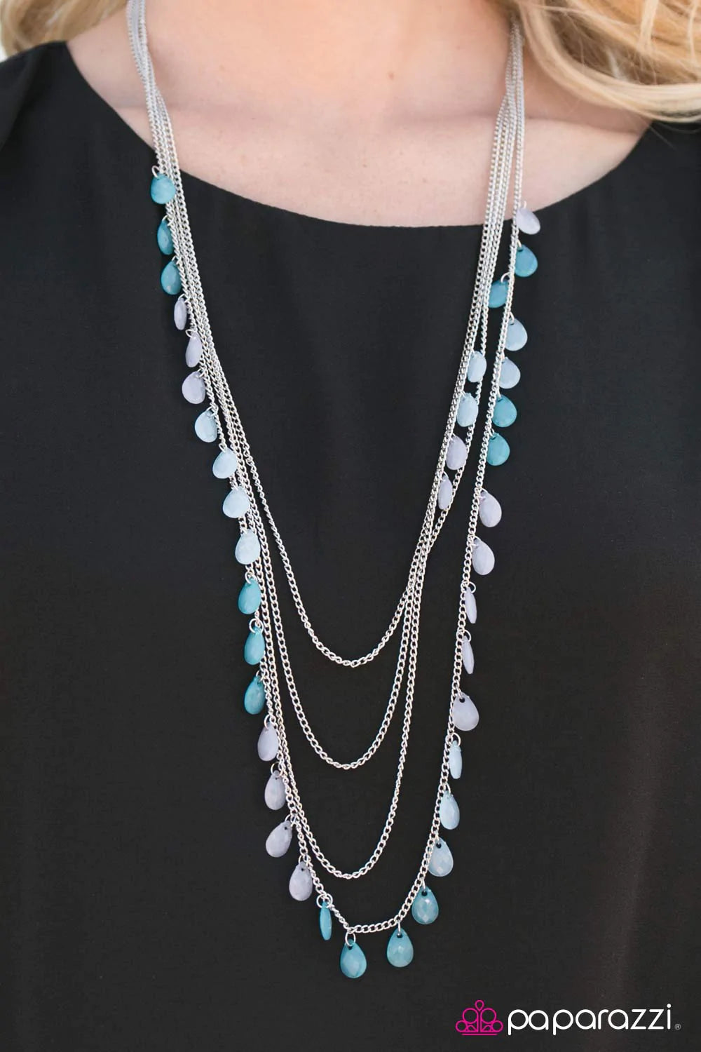 Paparazzi Necklace ~ Summer Showers - Multi