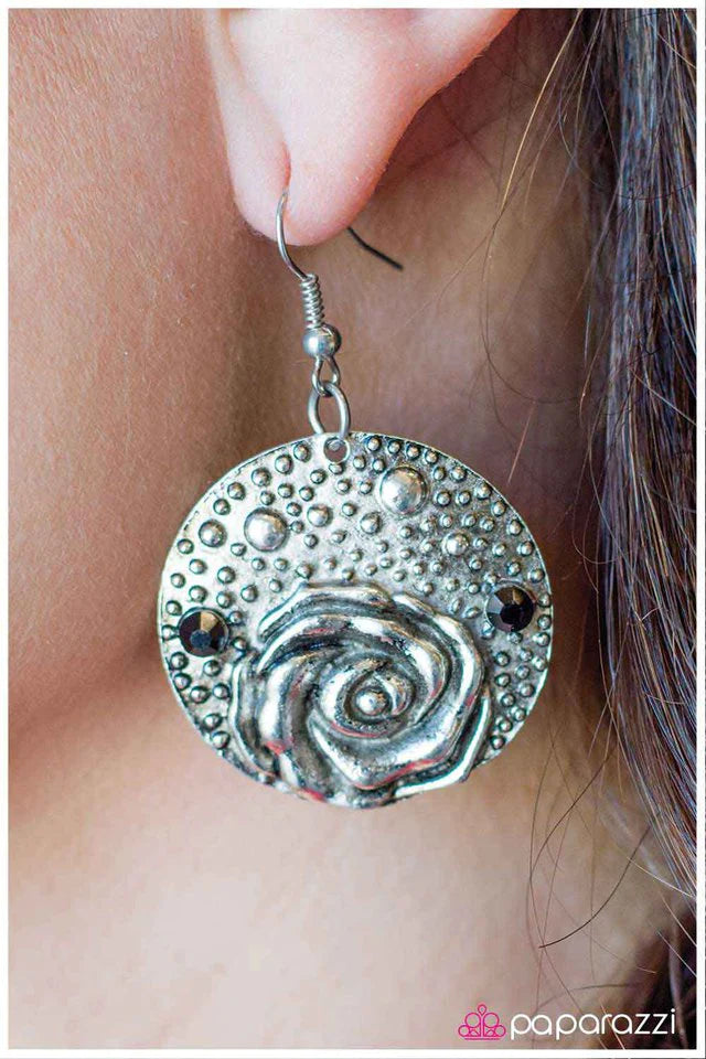 Pendiente Paparazzi ~ Bajo las estrellas - Negro