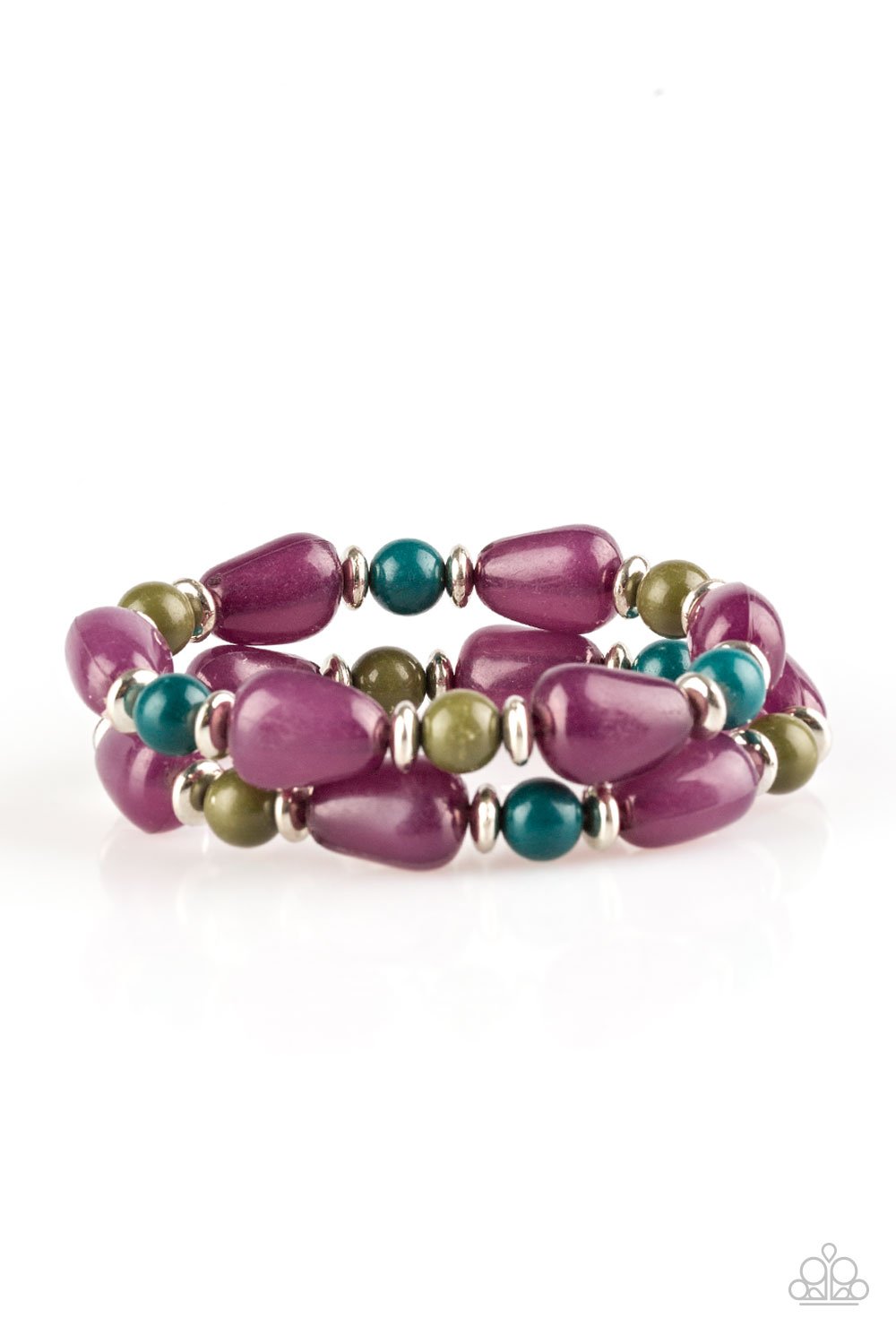 Pulsera Paparazzi ~ Belle Of The Bayou - Multicolor