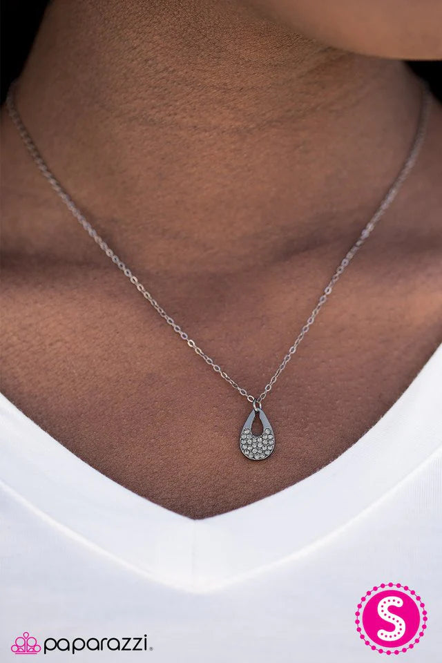 Paparazzi Necklace ~ Tempest Treasure - Black