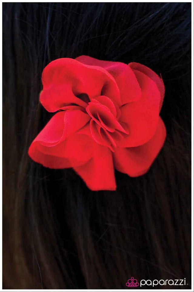 Paparazzi Hair Accessories ~ Comfortably Crimson - Red