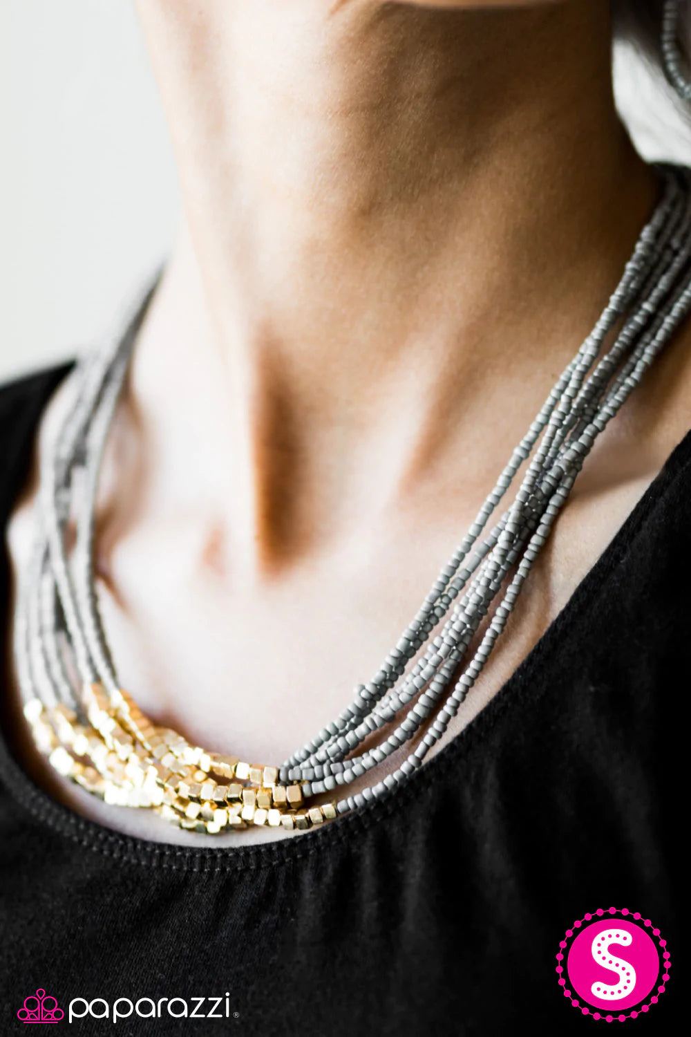 Collar Paparazzi ~ Crash The Party - Plata