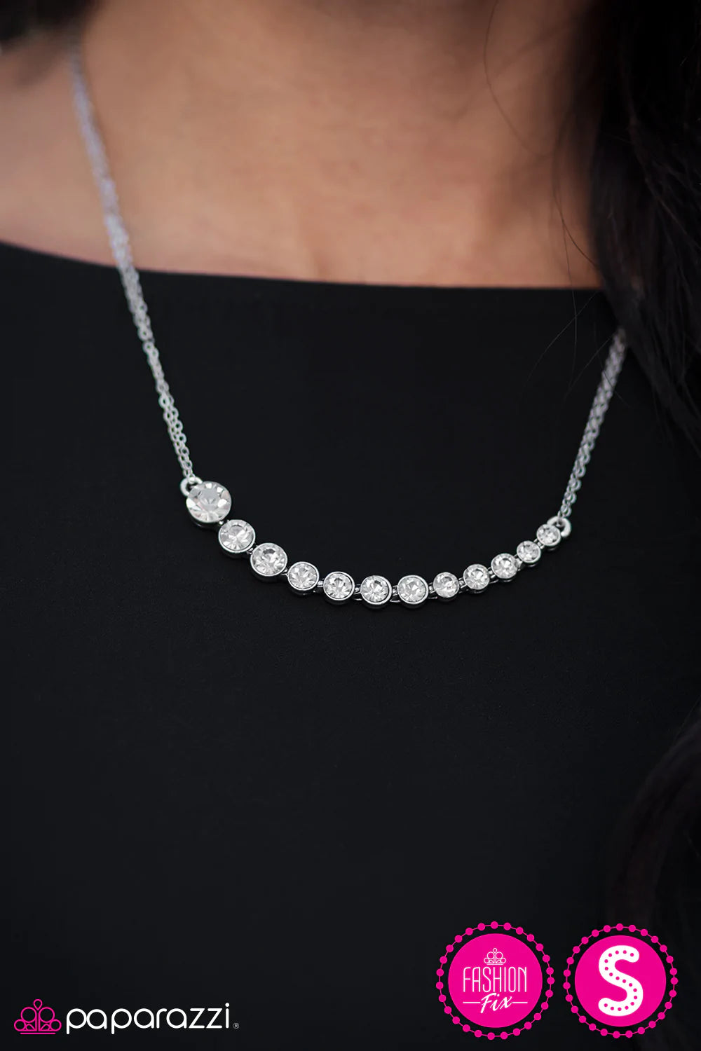 Paparazzi Necklace ~ Do What Makes You Sparkle - White