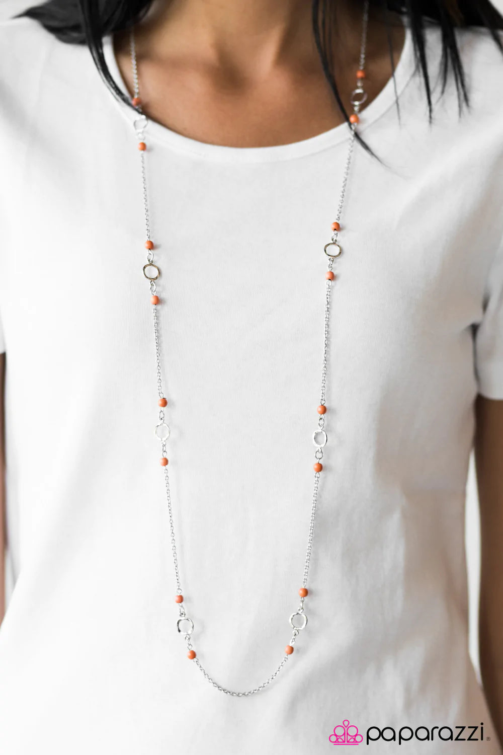 Collar Paparazzi ~ Beach Savvy - Naranja