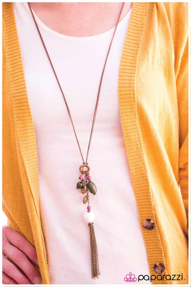 Collar Paparazzi ~ Intrínsecamente intrincado - Púrpura