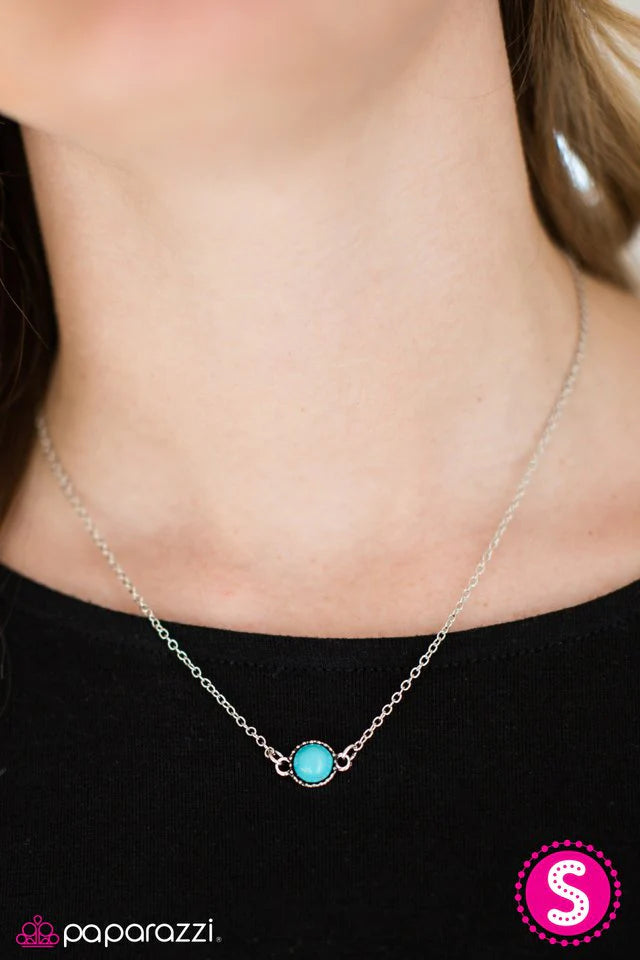 Paparazzi Necklace ~ Natures Song - Blue