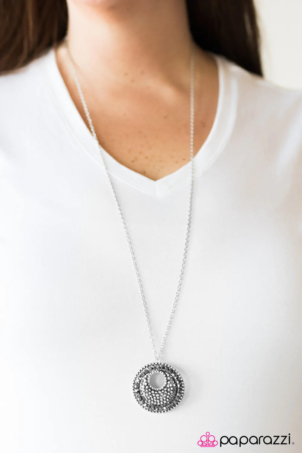 Collar Paparazzi ~ Atardecer de verano - Plata