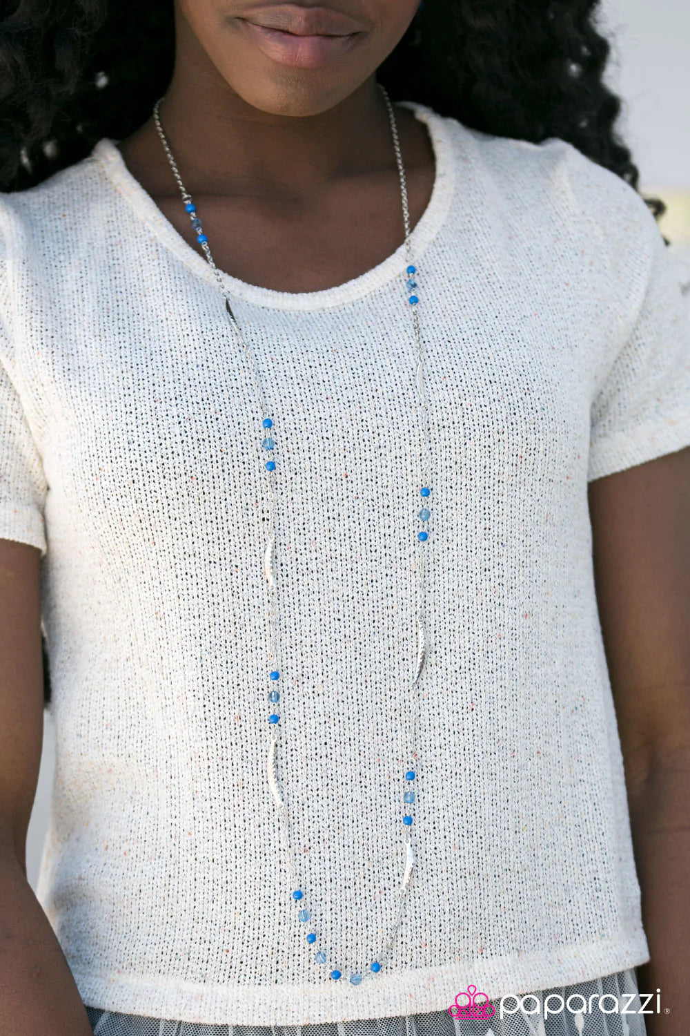 Collar Paparazzi ~ Verano tropical - Azul