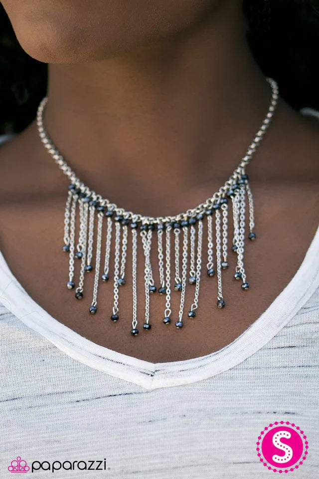 Collar de paparazzi: ¿quién necesita fuegos artificiales? - Azul