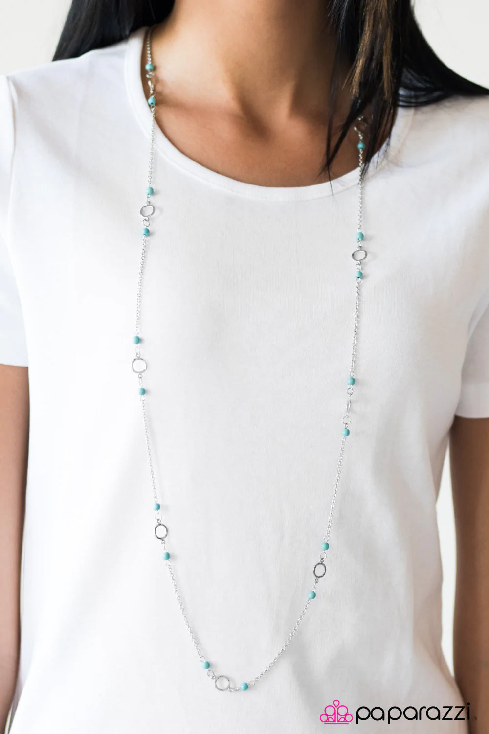 Collar Paparazzi ~ Beach Savvy - Azul