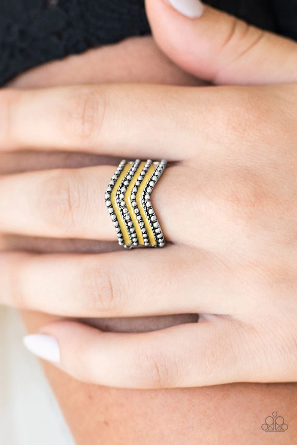 Paparazzi Ring ~ Wild Ways - Yellow