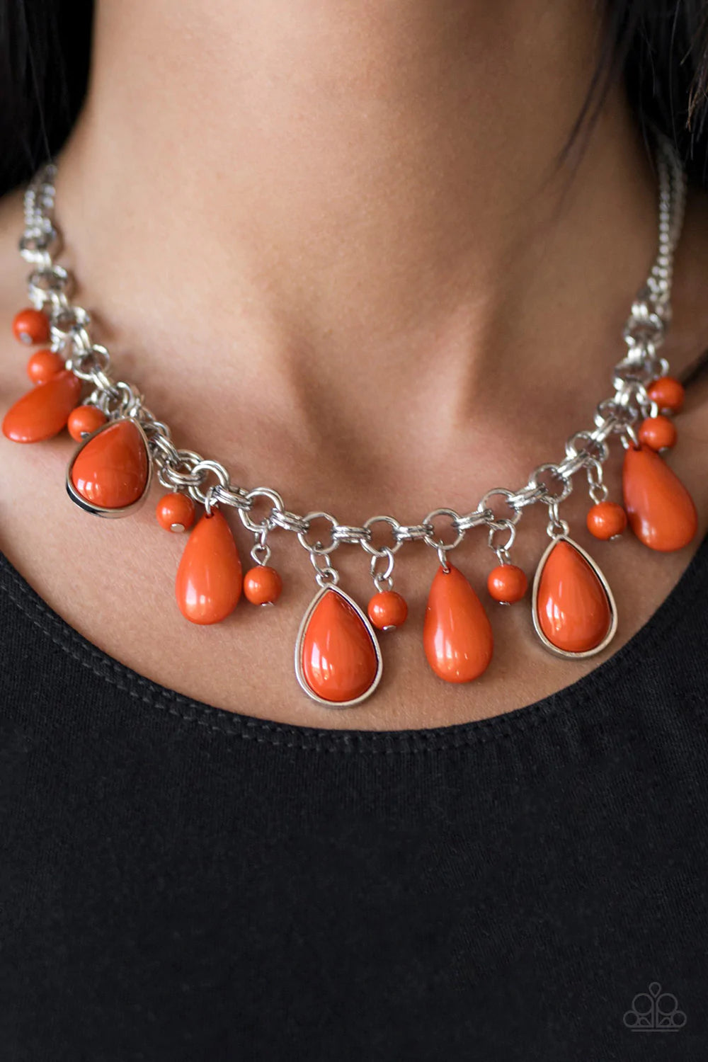 Paparazzi Necklace ~ This Side Of Malibu - Orange
