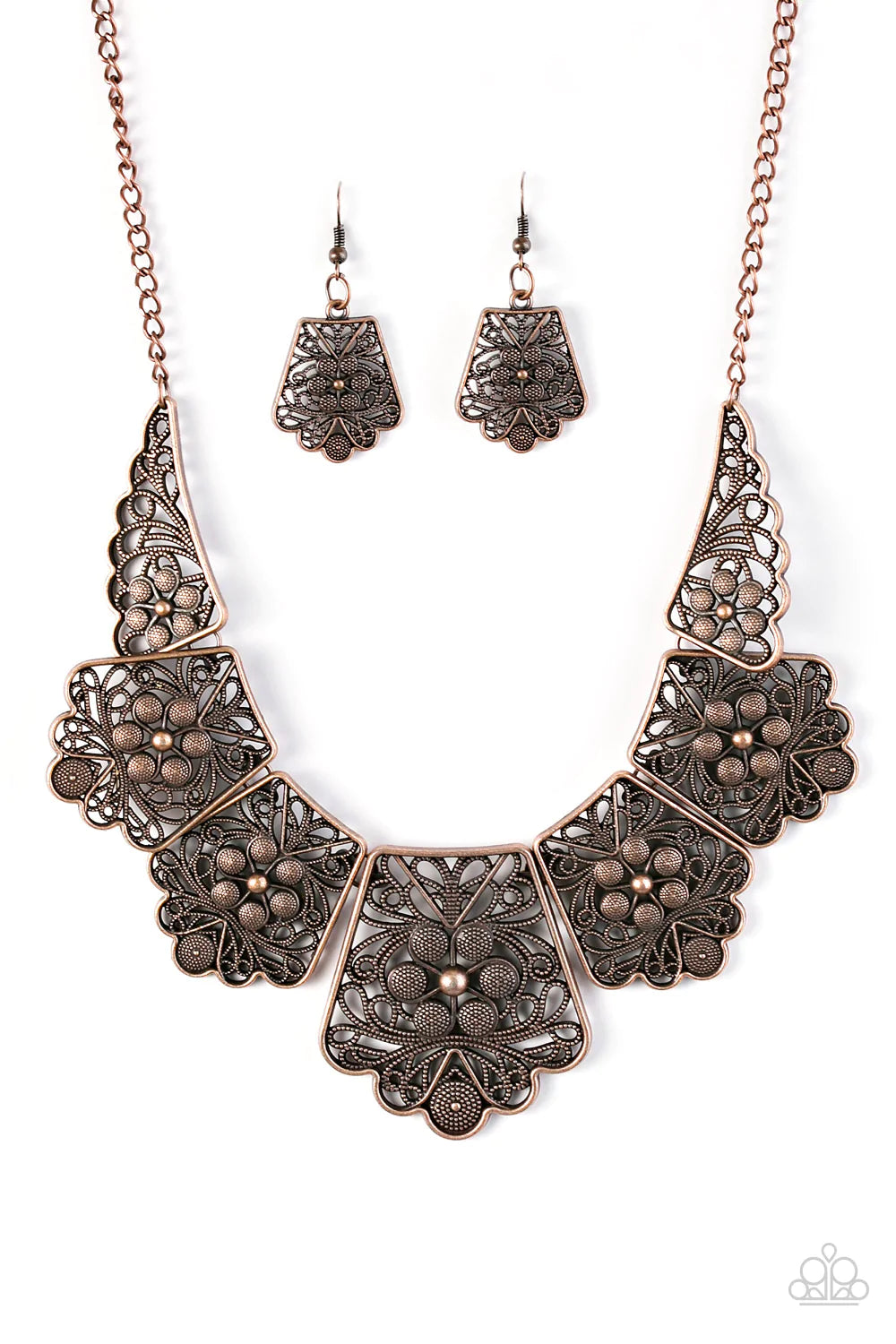 Collar Paparazzi ~ Naturaleza nativa - Cobre